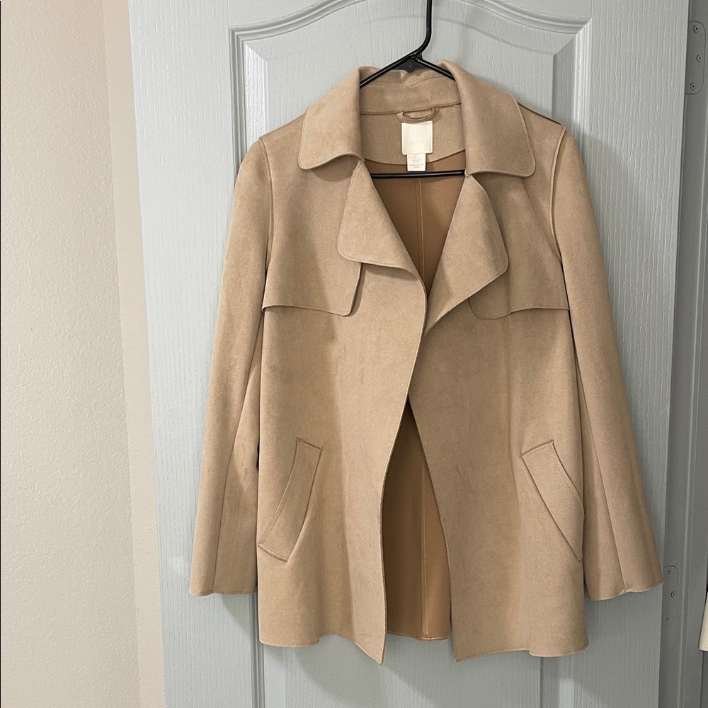 H&M Elegant Beige Trench Coat